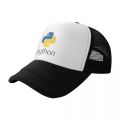 Unisex Programmer Python Symbol Trucker Hat Adult Computer Developer Programming Coder Adjustable Baseball Cap Men Women Outdoor. 