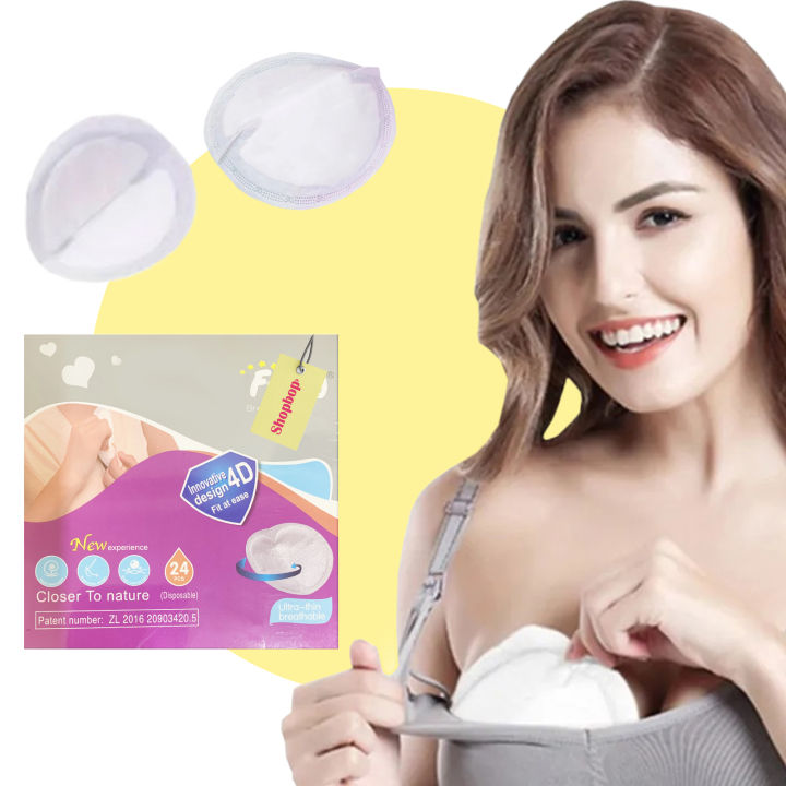 SHOPBOP Nursing Pads Breast Feeding Pads for Mothers 24 Pads