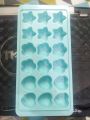 1 Piece Ice Cube Tray Random colors Plastic Ice Tray Sakura Star and Heart Shape. 