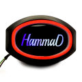 Honda 125 Neon Back Light with Customized Name. 