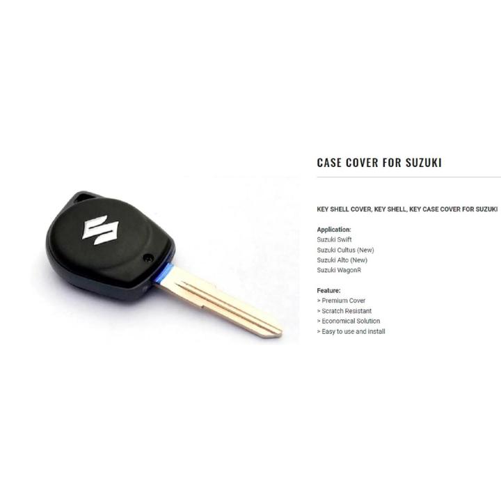Suzuki Cars Replacement Key Cover, Hard Key shell