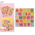 Wood ABC Alphabet Letter Puzzle Pre-school Developmental Party Toys for Kids. 