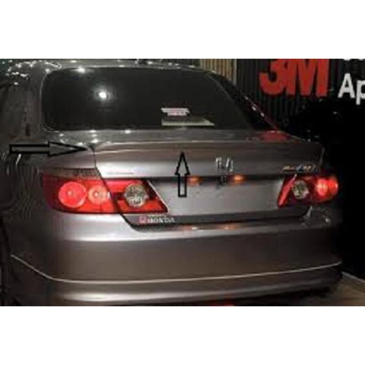 Honda City 2006-2008 Trunk Lip Spoiler (Black)