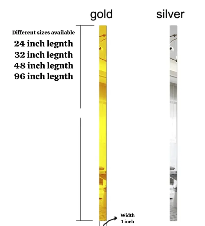 Home%20Decor%20%7C%20Acrylic%20Mirror%20Strips%201%20inch%20by%2024,32,48,96-inch%20Golden/Silver%20Self%20Adhesive%20Double%20Tape%20for%20Furniture%20and%20Wall%20Decor%20Bedroom%20Decor%20Living%20Room%20Decor%20-%20Image%2010