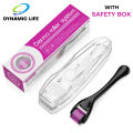 Dynamic Life Derma Roller 0.5mm with hard acrylic box 540 Micro Needle for Hair Growth and Facial Skin Therapy| Skin Care Beauty Tool for Anti-Aging Skin Repair, Anti Wrinkles Stretch, and Acne Scars Removal for Men and Women. 