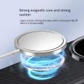 For Vivo IQOO 13 12 Neo 9 X200 X100 S19 Y300 S Pro Mini Plus U Phone Case, Carbon Fiber Texture Magnetic Wireless Charging Business Cover. 
