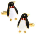 French animal paint series, golden penguin cufflinks, sleeve nail cuffs, can be mixed with batch A5016. 