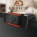 ADTECH - HD WEBCAM With Mic - USB 2.0 Camera For Computer PC Laptop Desktop Specially For Online Classess Or Business Meetings (Daraz Like New). 