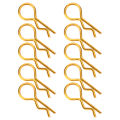 10Pcs RC Car Shell Clip R‑Shape Body Clips Pin For 1/5 1/6 1/8 1/10 Part. 