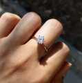 Diamond Ring Stainless Steel Ring For Girl & Woman. 