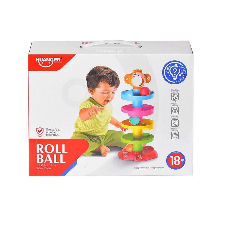 Little Angel Rolling Balls Layer Ball Drop For Baby And Toddler Toys