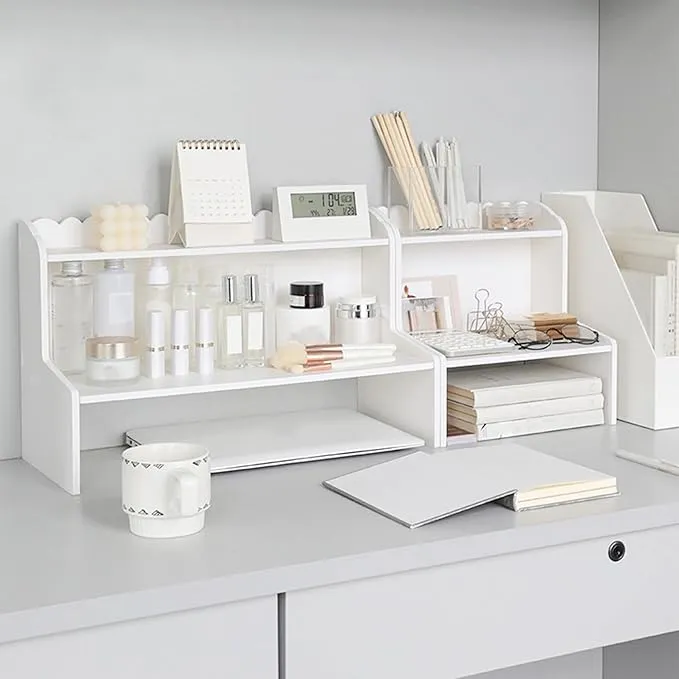 DIY%20Desktop%20Organizer%20Office%20Desk%20Storage%20Rack,%20Expandable%20Stand%20for%20Top%20of%20Desk,%20Stationery%20Cosmetics%20Toy%20Storage%20Display,%20White%20Desktop%20Shelf%20for%20Office%20-%20Image%204