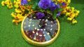 Rasam Tray For Nikkah,Rasam Sweets Tray.,Wedding Tray,Golden Tray/Golden Holder Tray / Wedding /Nikkah Tray Wedding Tray/Flower Tray basket/Mithai sweets, candy Gajra tray. 