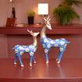 2 PC Ceramic Deer's Showpiece Home Decor Office Table Decoration. 