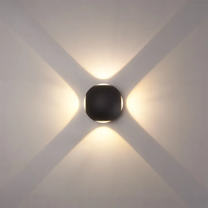 LED%20COB%204%20Sided%20Wall%20Lamp%20Outdoor%20Wall%20Light%20IP65%20Waterproof%20Black%20-%20Image%202