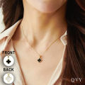 HighSpark Clover Necklaces for Women | Four Leaf Clover Necklace Pendant | Lovely Gift. 