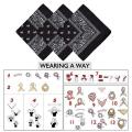 Techmanistan Trending Paisley Bandana Scarf, Bandana for Girls, Bandana for Men Head. 