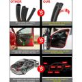 5M L-Shape Auto Car Door Trunk Seal Strip Rubber Weather Strip Edge Universal 5 Meters High Quality Car Silence Scheme Rubber Seal Strip Shape Soundproof Bumper strip car interior door accessories. 