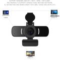 LarmTek Webcam for Pc,1080P Webcam with Webcam Cover,Usb Computer Camera with Built-in Mic for Live Streaming Gaming Calling Video Conferencing,W5,UK. 