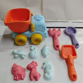Beach Dump Truck Toy 10pcs Kids Beach Sand Toy Set with Dump Truck Animal Molds Outdoor Digging Tools for Boys Girls Perfect Gift for Toddlers in Asia Kids Sand Toy Set. 