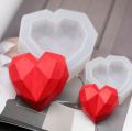 Heart Shape Epoxy Resin Mold Silicone DIY Moulds Kit Tools Great for Paperweight, Home Decoration 2.3 x 2 inches 2 cm. 