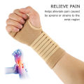 【Footprint】 2Pcs/1 Pair Elasticity Wrist Bandage Support Sportswear Arthritis Band Belt Outdoor Carpal Tunnel Hand Brace Accessories. 