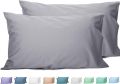 Premium Quality Solid Color Pack of 2 Cotton Pillowcase 20" by 30". 