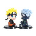 (New)2Pc/et Anime Q Verion Naruto Action Figure Naruto Kakahi Uzumaki Figures. 