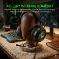 PRO II RGB Gaming Headphones with Noise Cancelling Mic, 7.1 Surround Sound, Super Bass, Vibration, Soft Memory Foam Ear Cushions, for PC, PS4, Mobile, Laptop, and Gaming Consoles - Unique Mall. 