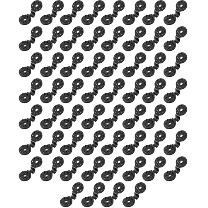 NCANRUI 60PCS Shade Cloth Heavy Duty Lock Grip, Shade Cloth Plastic Clips Reusable Plastic Clips