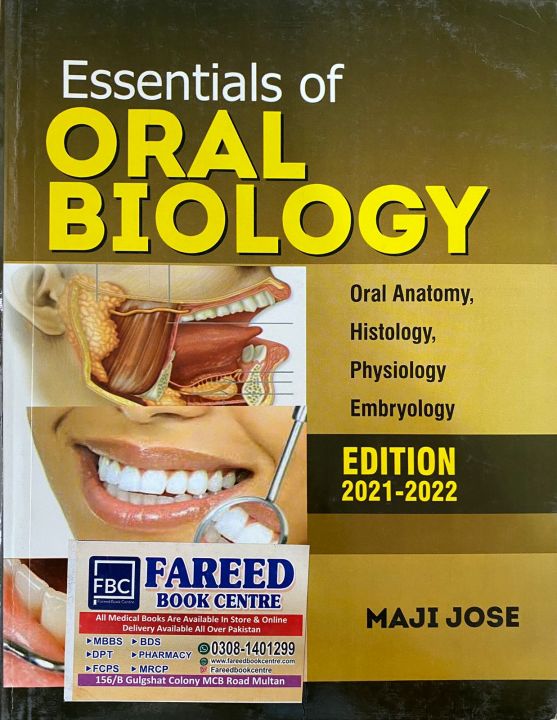 Essentials of Oral Biology By Maji Jose latest edition