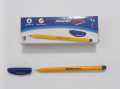 PIANO Advance Ball Point Pen, Advance liquid Gel Ink, New 0.8mm Tip - Pack of 10 Pcs. 