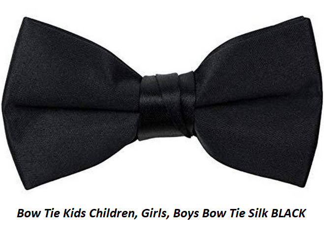 Bow%20Tie%20Kids%20Children,%20Girls,%20Boys%20Bow%20Tie%20Silk%20BLACK%20-%20Image%202