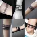 【MEET Magic Tattoo Semi-permanent temporary tattoo stickers waterproof 15 days tattoo armband bracelet fake tattoo. 