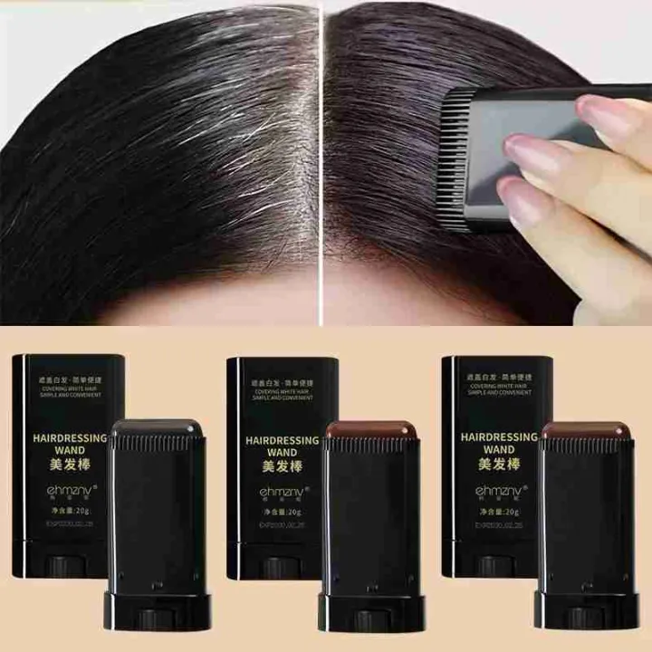Comb Instant Hair 2-in-1 – Touch Up Hair Dye Comb for Gray Hair & Beard ...