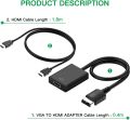 HDMI Link Cable for Sega Dreamcast,No-Mods Required HDMI Converter for Sega Dreamcast. 