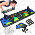 12 in 1  Push-up Board Multi-functional Body Building Fitness Exercise Push up Boards Multi angle Training Upper Body Muscles Push-up Board For GYM Body Training Drop Pull Up. 
