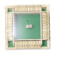 Shut the Box Wooden Board Game 4 Sided 1-10 Numbers Brown and Multicolor Wood For Party Family Kids Toys Recreation Toy. 