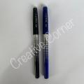 MandG i-erase II Erasable Gel Pen | AKP 61173 0.7mm tip | Soft rubber grip | Classic designs | Friction & Heat Erasable Ink | Attached Magic wipe Eraser | Available in two colors Black and Blue | Available in single piece or pack of 12pcs. 