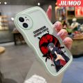 JIUMOO For iPhone 6 6 Plus 6s 6s Plus Case Cartoon Uchiha Itachi Pattern Colorful Lovely Cream Wave Border Soft Clear Shockproof Phone Cases Creative Camera Transparent Casing Simple Gentle Protective Cover. 