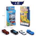 Alloy Toy Car 4 Six Six Zero Design of Various Styles of Alloy of 4 Cars. 