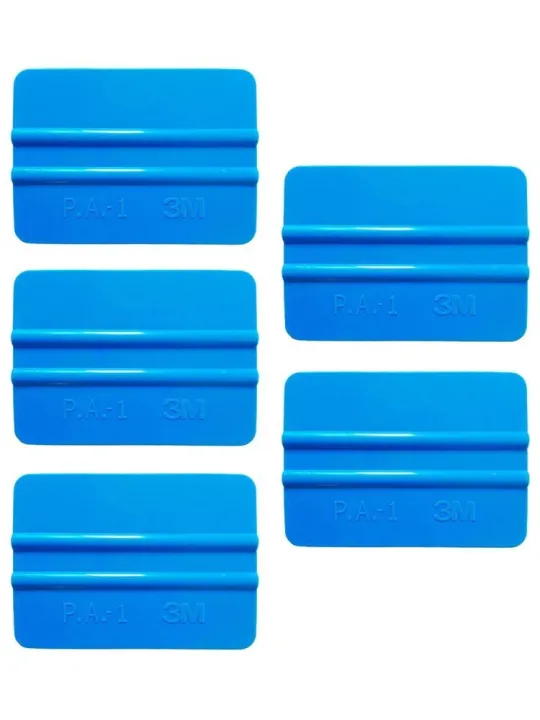 5pcs%20Car%20Vinyl%20Film%20Wrapping%20Tools%20Blue%20Scraper%20Squeegee%20With%20Felt%20Cloth%20-%20Image%202