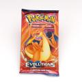 Newest 25Pcs Pokemon Cards Sun & Moon XY Evolutions Pokemon Booster Box Collectible Tradiner Card Game toy for children. 