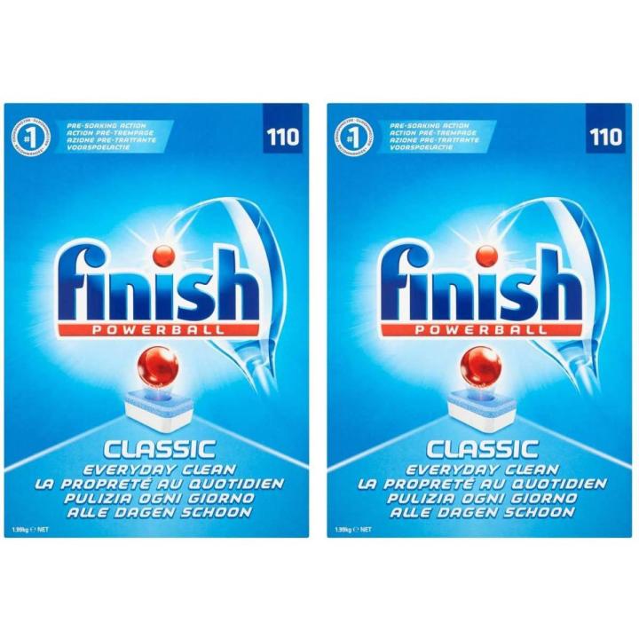 Finish Classic Powerball Dishwasher Tablets 110