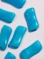 Blue Light Acrylic Beads for DIY Crafts - Pack of 35 Pcs / 15gms - Ideal for DIY Jewelry Making, Jewelry, and Dress Accessories.. 
