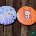 Single BTS Badges for Kpop Lovers and BTS army (1Pc). 