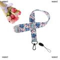 Cute lace Leaves neck strap lanyards for keys id card phone straps holder. 