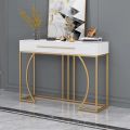 Console Table, Living Room Tables Black Gold Console Table With Drawers, Modern Small Entryway Table, Hallway Table With Metal Legs Narrow Rectangular Sofa Table For Living Room, Office also made customize. 
