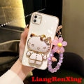 Casing SAMSUNG A03 5g phone case Softcase Electroplated silicone shockproof Protector Smooth Protective Bumper Cover new design for girl with holder back cover DDHK02. 