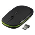 Ultra-thin Wireless Mouse Bluetooth Mouse 2.4ghz Adjustable 1600DPI Ergonomic Computer Silent PC Gamer Desktop Laptop. 